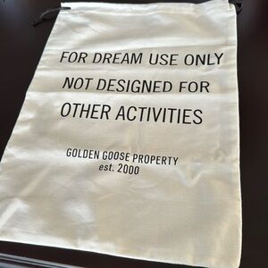 Golden Goose NWOT Drawstring Dust bag